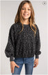 GIRLS CARMEN LEOPARD SWEATSHIRT